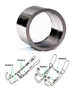 Product image: Honda - 18391-MB0-891 - PACKING, EX. 