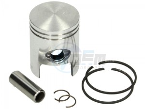 Product image: Aprilia - 4878020003 - PISTON ASSY 50cc CAT 3 