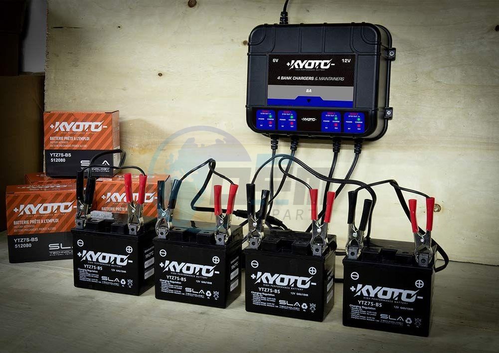 Product image: Kyoto - ACCUB04 - Motorcycle and Scooter Multi-Battery Charger - For Lead Acid Battery  2