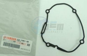 Product image: Yamaha - 1C3154510000 - GASKET, CRANKCASE COVER 1 