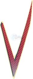 Product image: Sym - 87134-T6V-000-T2 - R SIDE COVER STRIPE (B) 