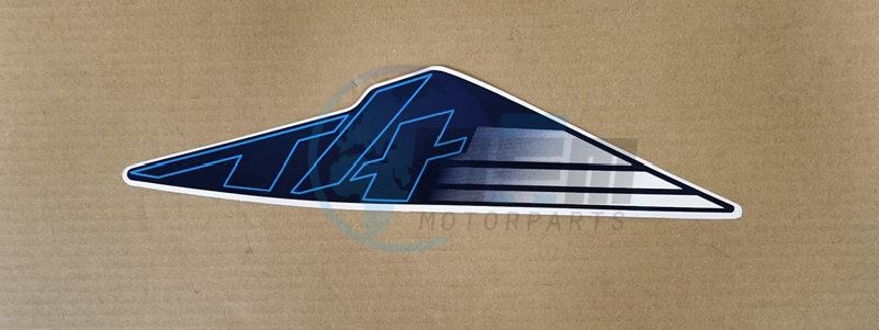 Product image: Sym - 87127-XB7-000-T3 - R. BODY COVER STRIPE A(BLUE)  0