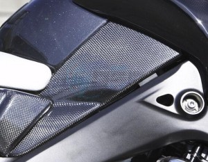 Product image: Suzuki - 990D0-23HLT-CRB - LOWER TANKCOVER CARBON SET 