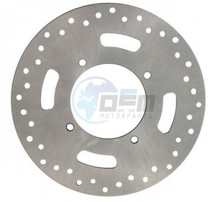 Product image: Yamaha - 1B9F582W0100 - DISC, REAR BRAKE 2  0