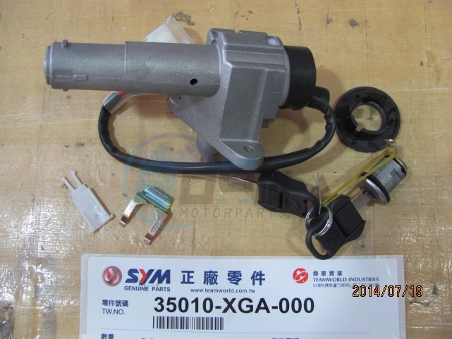 Product image: Sym - 35010-XGA-000 - CONTACTSLOT KPL.  0