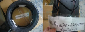 Product image: Sym - 42710-AKA-000 - RR.TUBELESS TIRE ASSY 