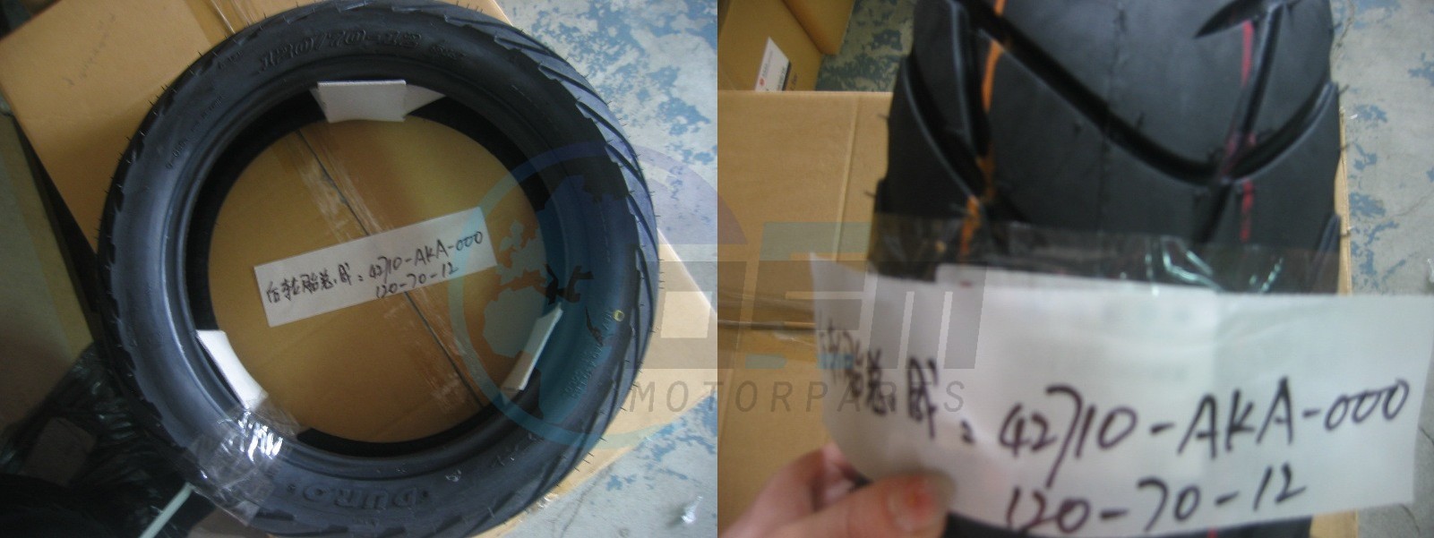 Product image: Sym - 42710-AKA-000 - RR.TUBELESS TIRE ASSY  0