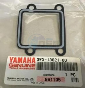 Product image: Yamaha - 3WX136210000 - GASKET, VALVE SEAT 