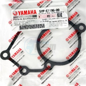 Product image: Yamaha - 5YPE11960000 - GASKET, WATER PUMP COVER 