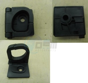 Product image: Sym - 81132-HY1-000-KA - LUGGAGE HOOK BK-001U 