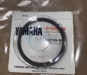 Product image: Yamaha - 4GB116100000 - PISTON RING SET (STD)  