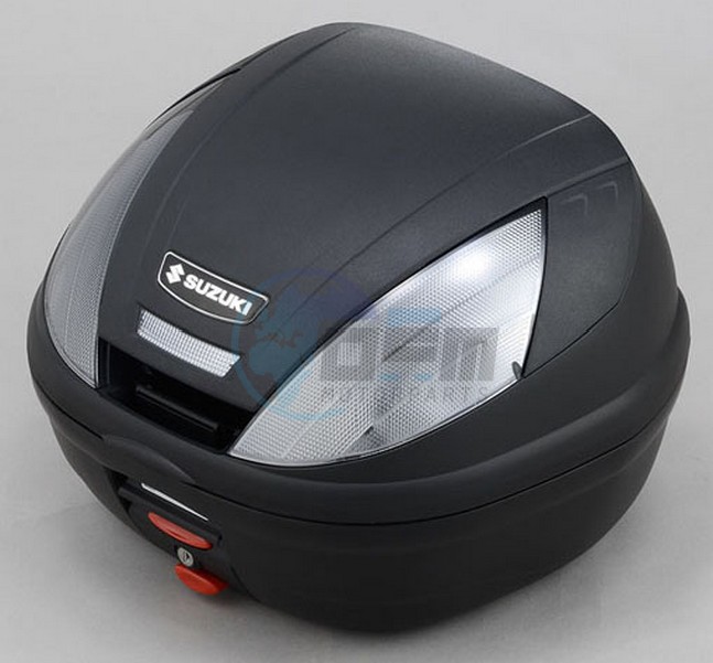 Product image: Suzuki - 990D0-G3702-BLK - TOP CASE 39L WITH BLACK GRAINED COVER  0
