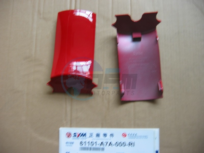 Product image: Sym - 61101-A7A-000-KC - FR. FENDER B BK007U  0
