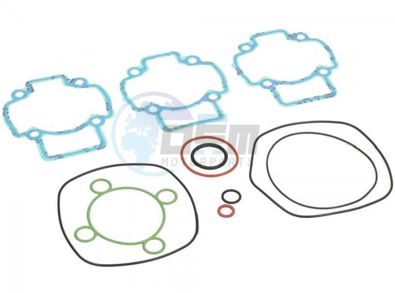 Product image: Piaggio - 498470 - GASKET SET, ENGINE  0