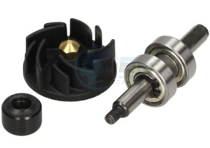 Product image: Gilera - 497407 - SHAFT, IMPELLER 