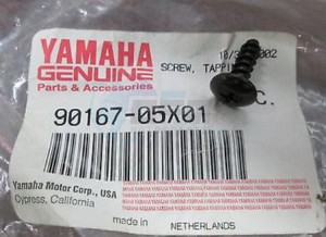 Product image: Yamaha - 9016705X0100 - SCREW SELF-TAPPING M5X16  