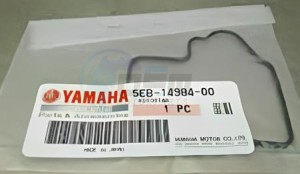 Product image: Yamaha - 5EB149840000 - GASKET FLOAT CHAMBER  