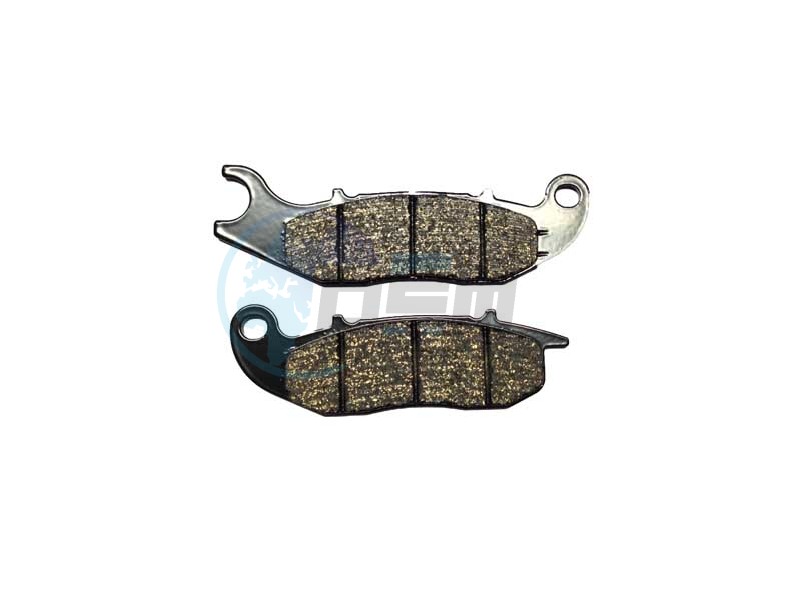 Product image: Rieju - 0/000.930.8001 - FRONT BRAKE PAD SET  0