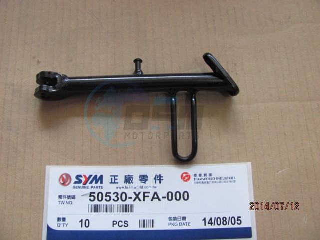 Product image: Sym - 50530-XFA-000 - SIDE STAND  0