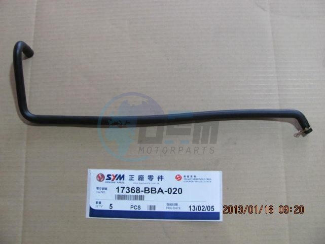 Product image: Sym - 17368-BBA-020 - A.I.C.V. AIR PIPE  1