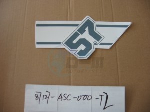 Product image: Sym - 87127-ASC-000-T1 - R BODY COVER STRIPE 