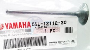 Product image: Yamaha - 5NL121123000 - VALVE, INTAKE 2 