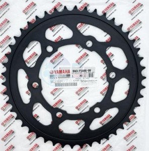 Product image: Yamaha - BW3F54460000 - SPROCKET RR WHEEL 