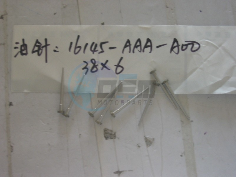 Product image: Sym - 16145-AAA-A00 - NEEDLE JET  0