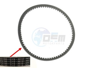 Product image: Sym - 1B01GY601 - DRIVE BELT 