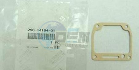 Product image: Yamaha - 296141840100 - GASKET, FLOAT CHAMBER  0