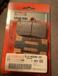 Product image: Yamaha - 5JJW00450000 - BRAKE PAD KIT 