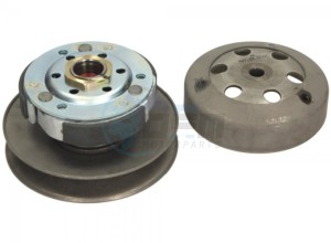 Product image: Piaggio - CM100108 - DRIVEN PULLEY ASSY ZIPCAT,LIB50 M.02   U 