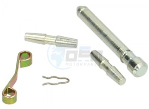 Product image: Piaggio - 498442 - CALIPER PINS OVERHAUL KIT 