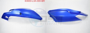 Product image: Sym - 83600-L3A-000-BR - L. BODY COVER(BU-301UL) 