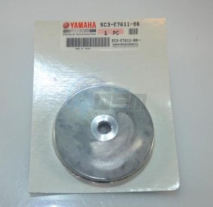 Product image: Yamaha - 5C3E76110000 - SHEAVE, PRIMARY FIXED 