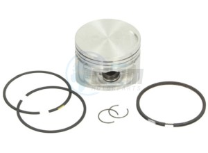 Product image: Vespa - 8271120002 - Complete piston (Aluminium) Cat.2  