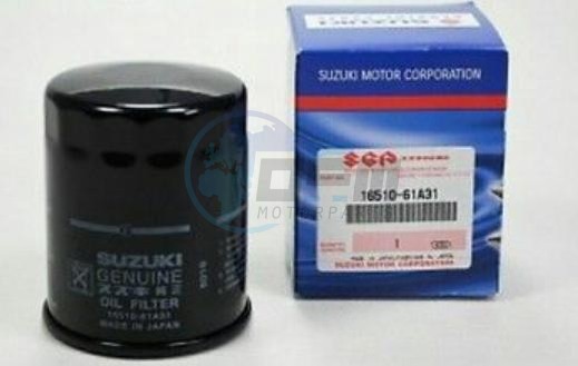 Product image: Suzuki - 16510-61A32 - Oil Filter  DF90 DF100/A/B 115/A/BG DF140/A  0