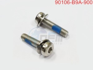 Product image: Sym - 90106-B9A-900 - SPECIAL BOLT 8MM 