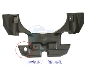 Product image: Sym - 80105-LM1-002 - RR. INNER FENDER (BK-001U) 