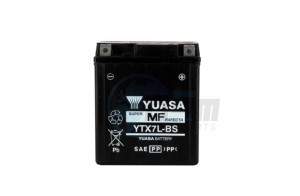 Product image: Suzuki - 33610-15D30-000 - BATTERY ASSY (YTX7L-BS, 12V6AH) 