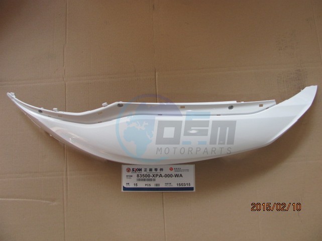 Product image: Sym - 83500-XPA-000-WA - RH BODY COVER  0