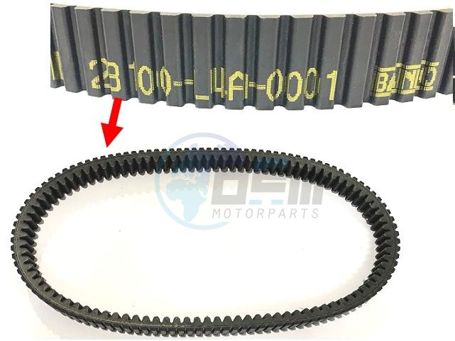 Product image: Sym - 1B01L4A01 - DRIVE BELT967X28.7X30  1