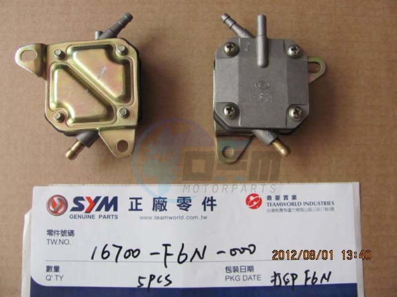 Product image: Sym - 16700-F6N-000 - FUEL STRAINER ASSY  0