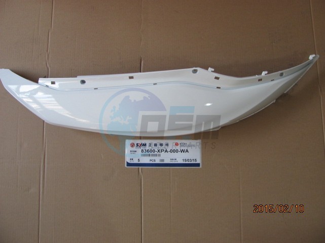 Product image: Sym - 83600-XPA-000-WA - LH BODY COVER  0