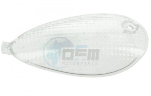 Product image: Piaggio - 5801030001 - LENS, FLASHER REAR RH 