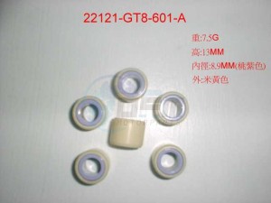 Product image: Sym - 22121-BE2-A00-A - WEIGHT ROLLER SET(6PCS/1SET) 