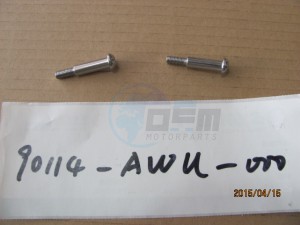 Product image: Sym - 90114-AWU-000 - HANDLE LEVER BOLT 