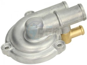 Product image: Aprilia - 877528 - WATER PUMP COVER WITH I.P. 