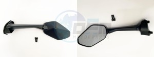 Product image: Sym - 88120-TL1-000 - L. BACK MIRROR ASSY. 