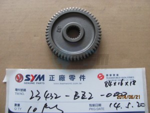 Product image: Sym - 23432-BE2-000 - FINAL GEAR 